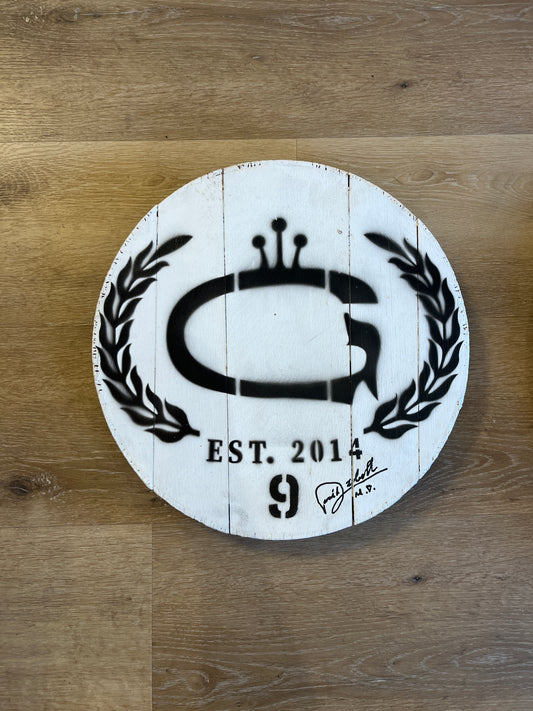 ראשי חביות ויסקי - אמנות קיר