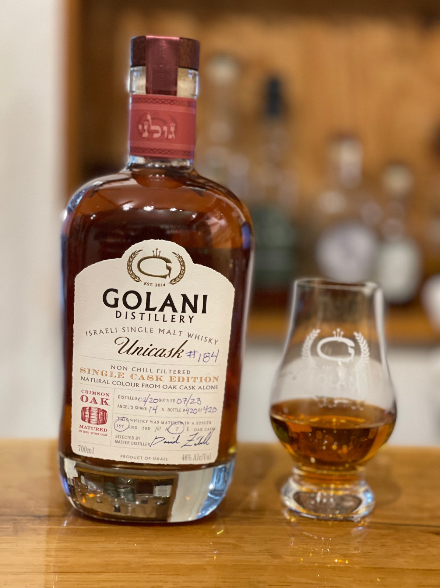 Golani Unicask Crimson French Oak