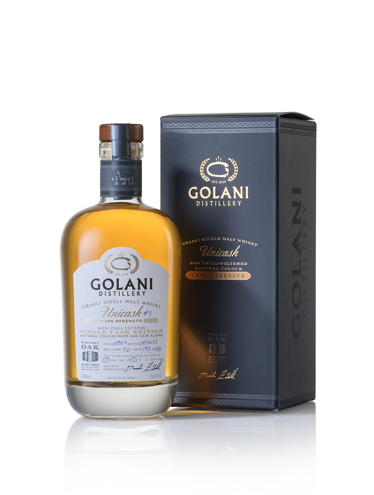 Golani Unicask Whisky Oak Cask Strength