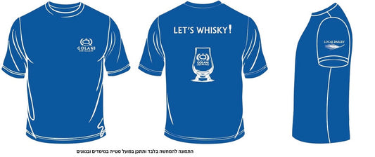 Golani Distillery LET’S WHISKY T Shirt