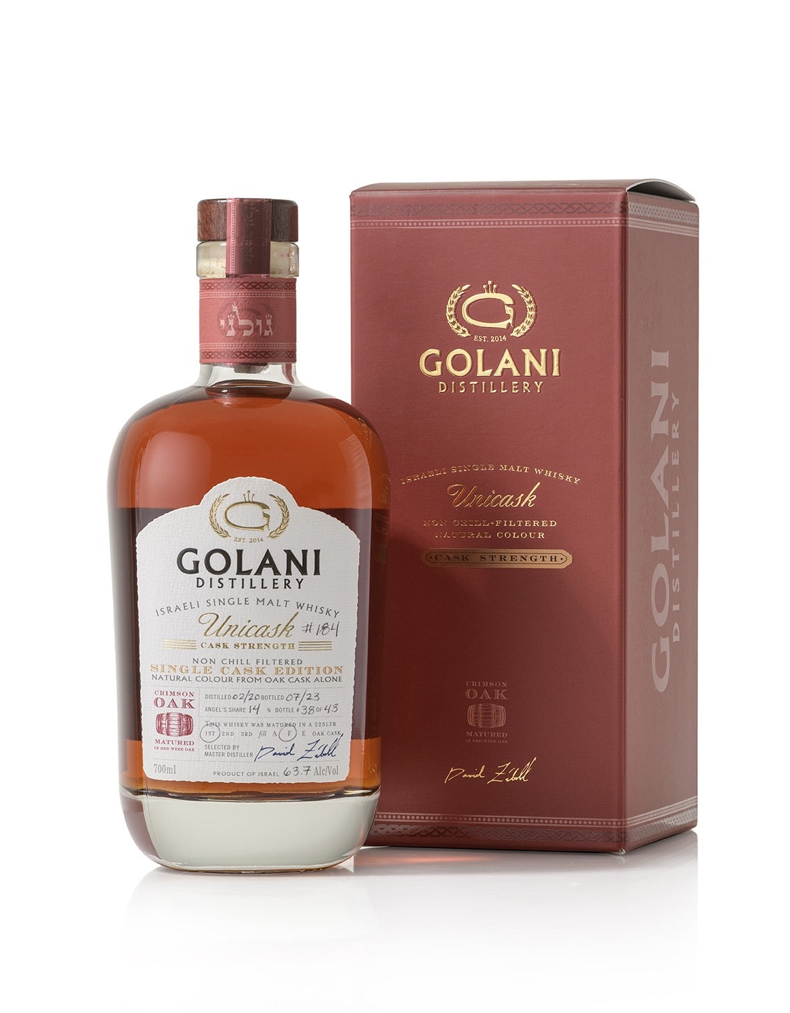 Golani Unicask Crimson French Oak Cask Strength